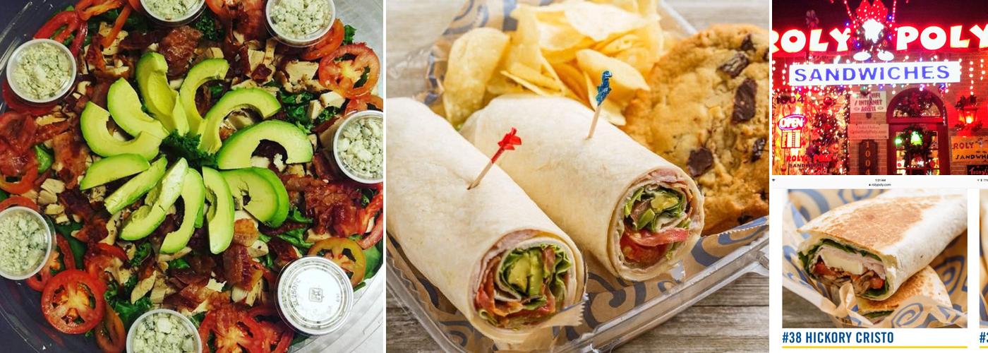 Roly Poly Sandwiches