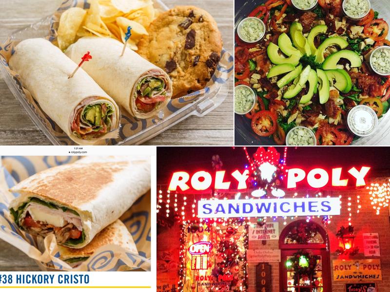 Roly Poly Sandwiches