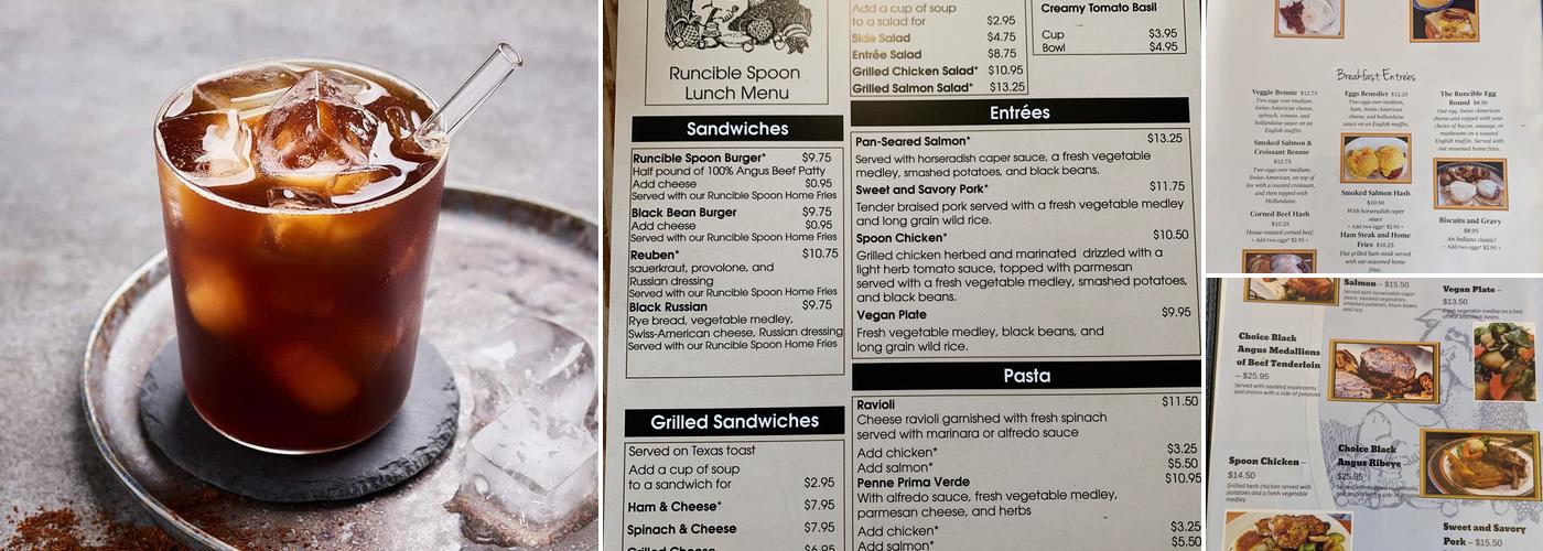 Runcible Spoon Menu