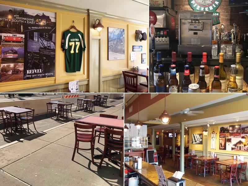 ALL ABOARD PIZZERIA 14 Railroad St # 1, New Milford