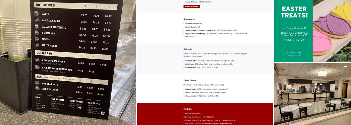 Sugar & Spice Bakery Menu