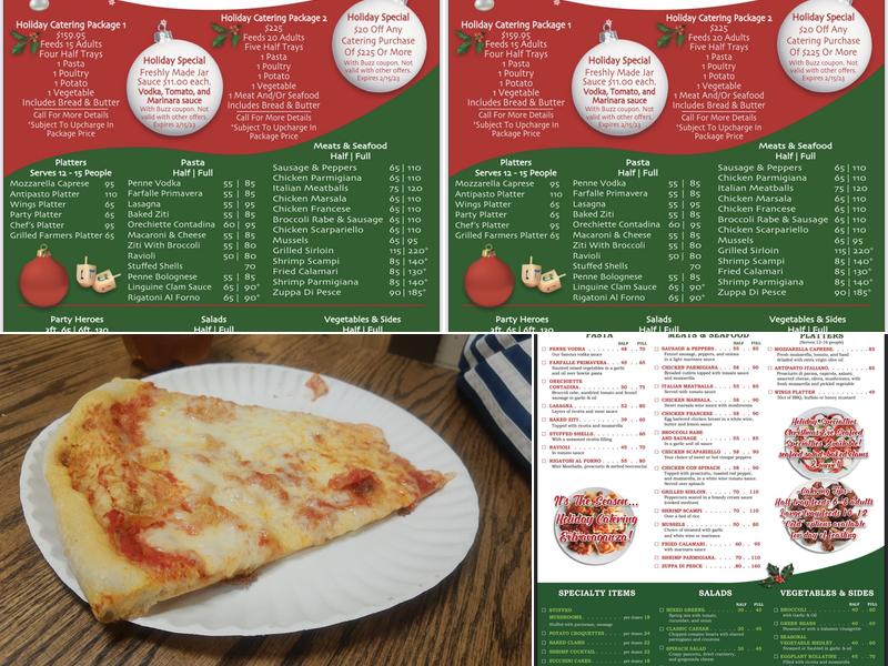 Pizza Express Menu