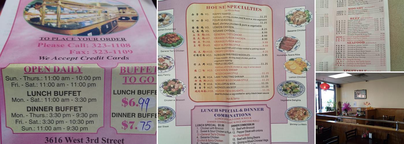 Great Taste Buffet Menu