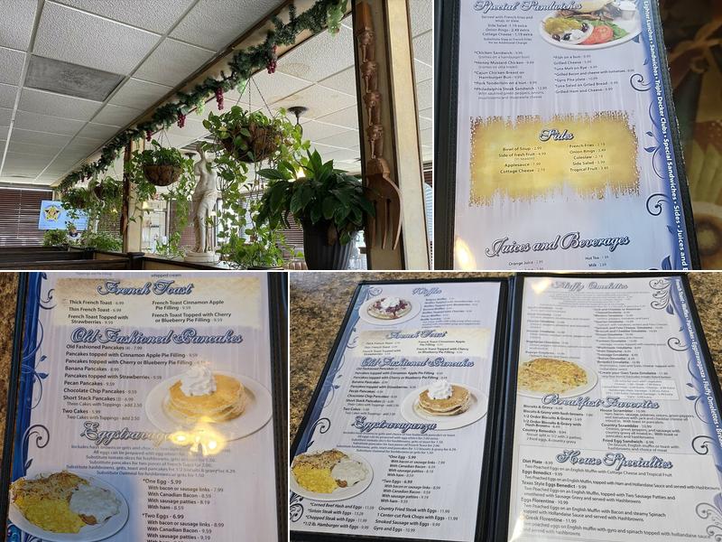 Cozy Table Menu
