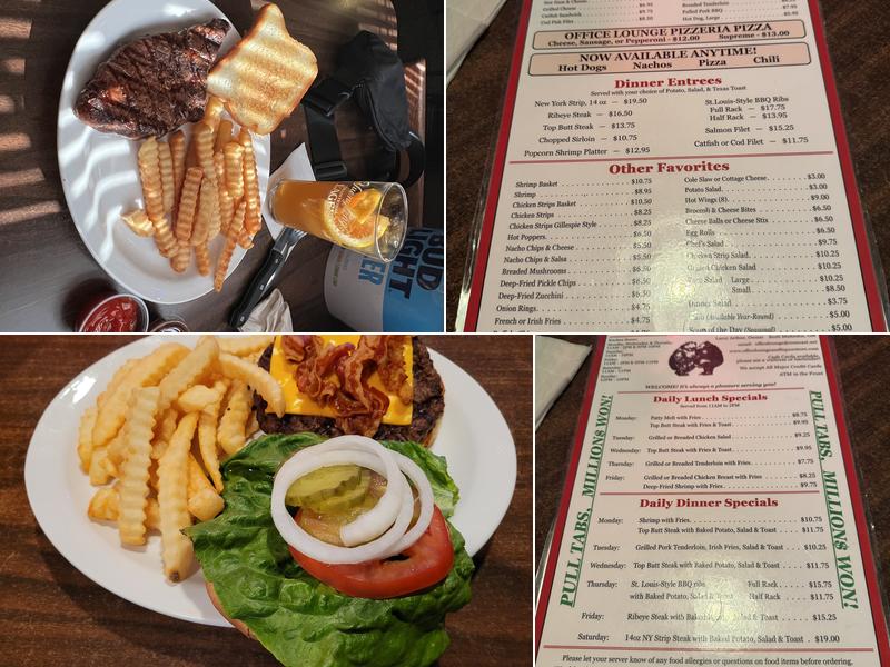 The Office Lounge & Liquor Store Menu