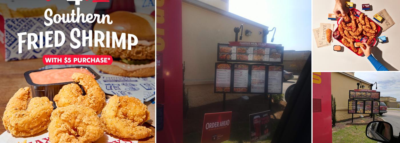 Zaxby's Chicken Fingers & Buffalo Wings Menu