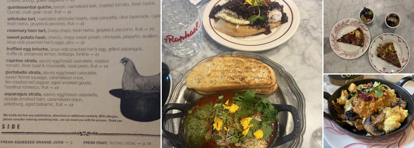 Eggshell Bistro Menu