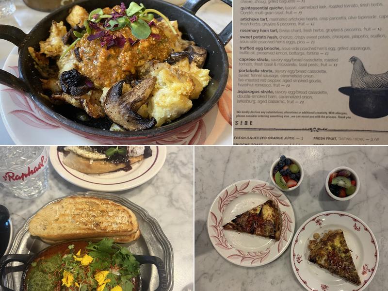 Eggshell Bistro Menu