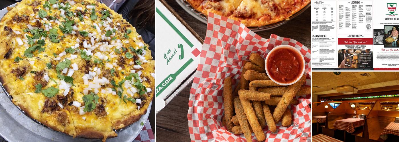 Aurelio's Pizza of Munster Menu
