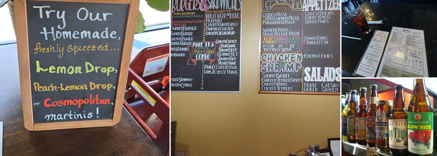 Amici Grill and Pizzeria Menu