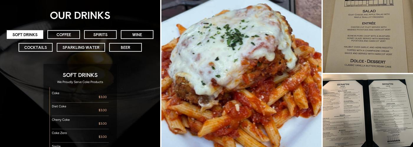 Serafini Menu