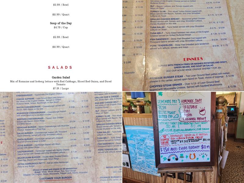 Miner-Dunn Menu