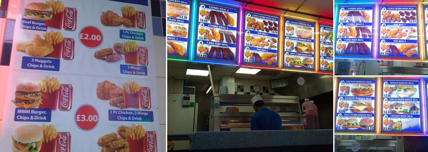 NEW PERFECT CHICKEN & RIBS Menu