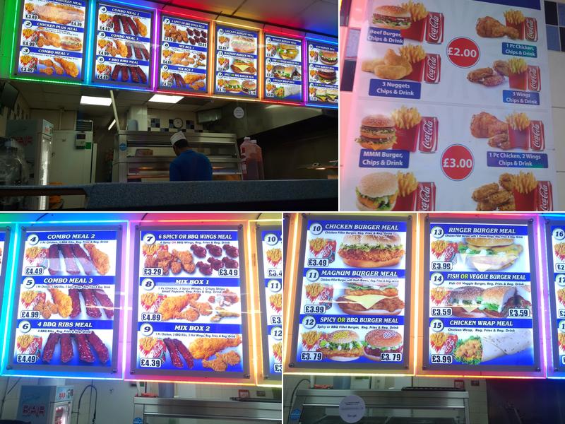 NEW PERFECT CHICKEN & RIBS Menu