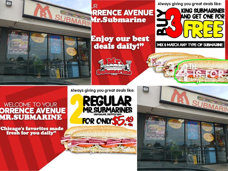 Mr. Submarine 610 Torrence Ave, Calumet City