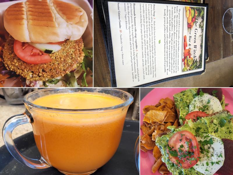 The Green Witch Cafe Menu