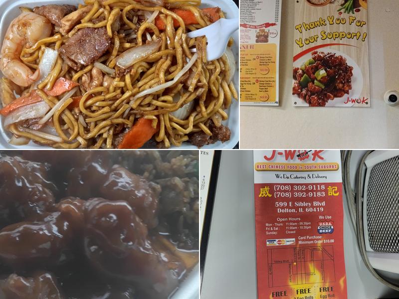 J-Wok Menu
