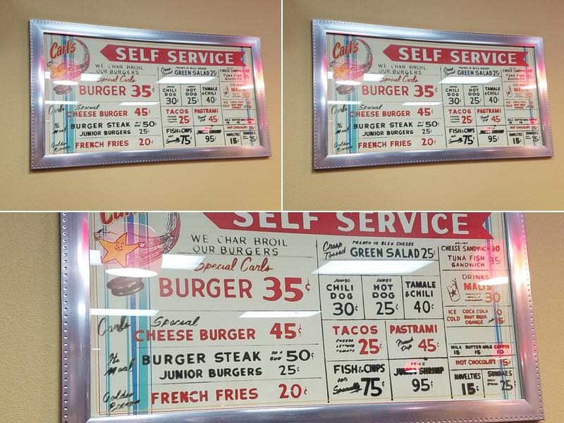 Carl’s Jr. Menu