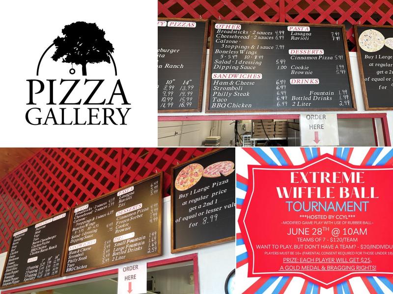 Pizza Gallery Menu