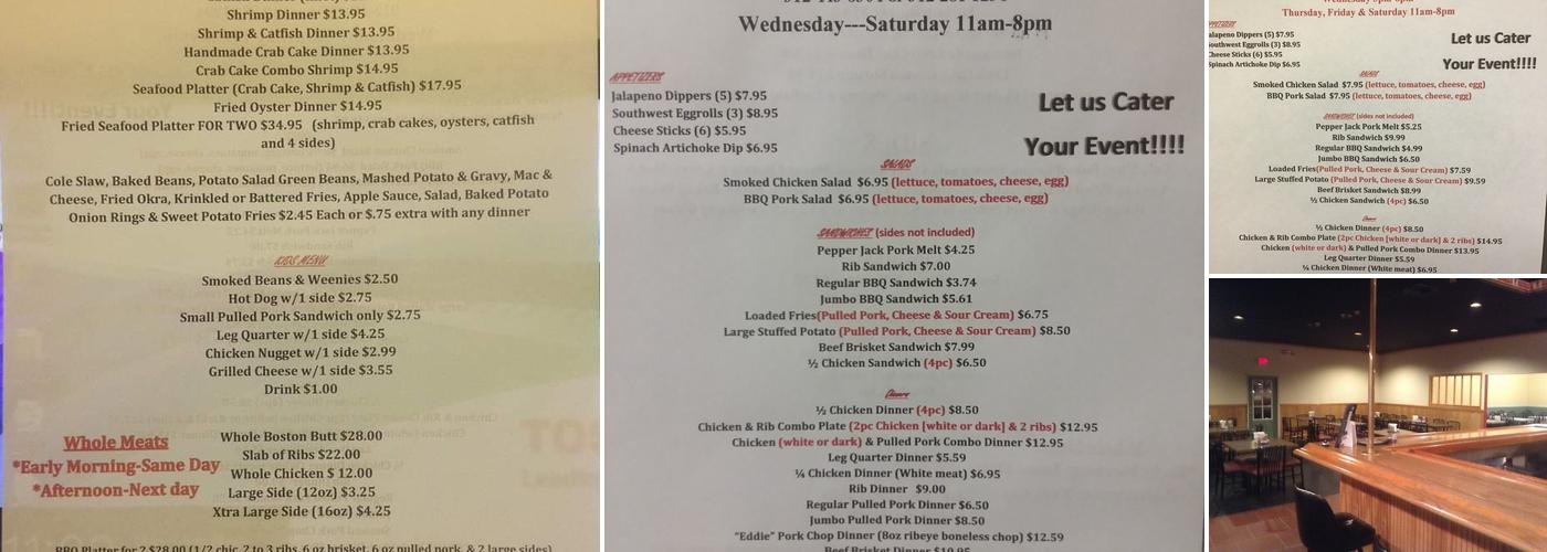 Reeal Barbeque (catering only) Menu