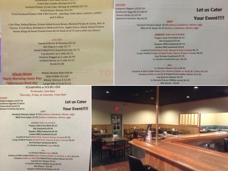 Reeal Barbeque (catering only) Menu