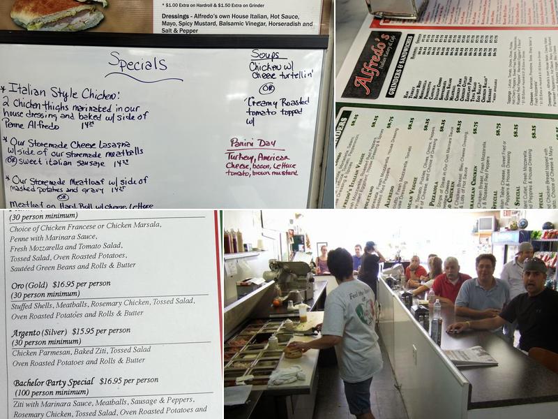 Alfredo's Deli Menu