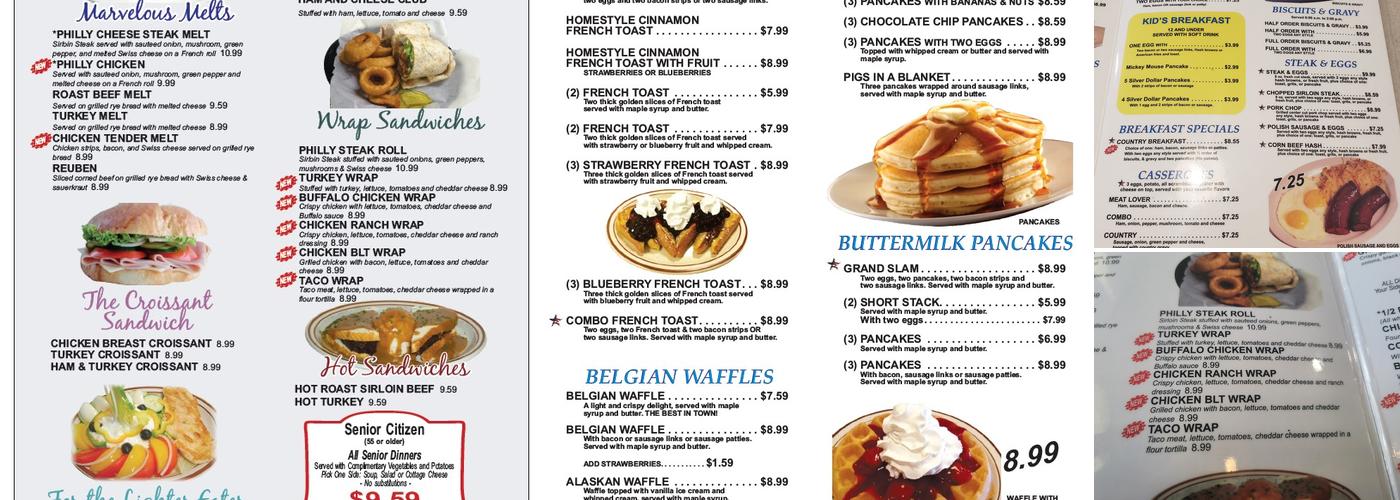 Coffee Cup Menu