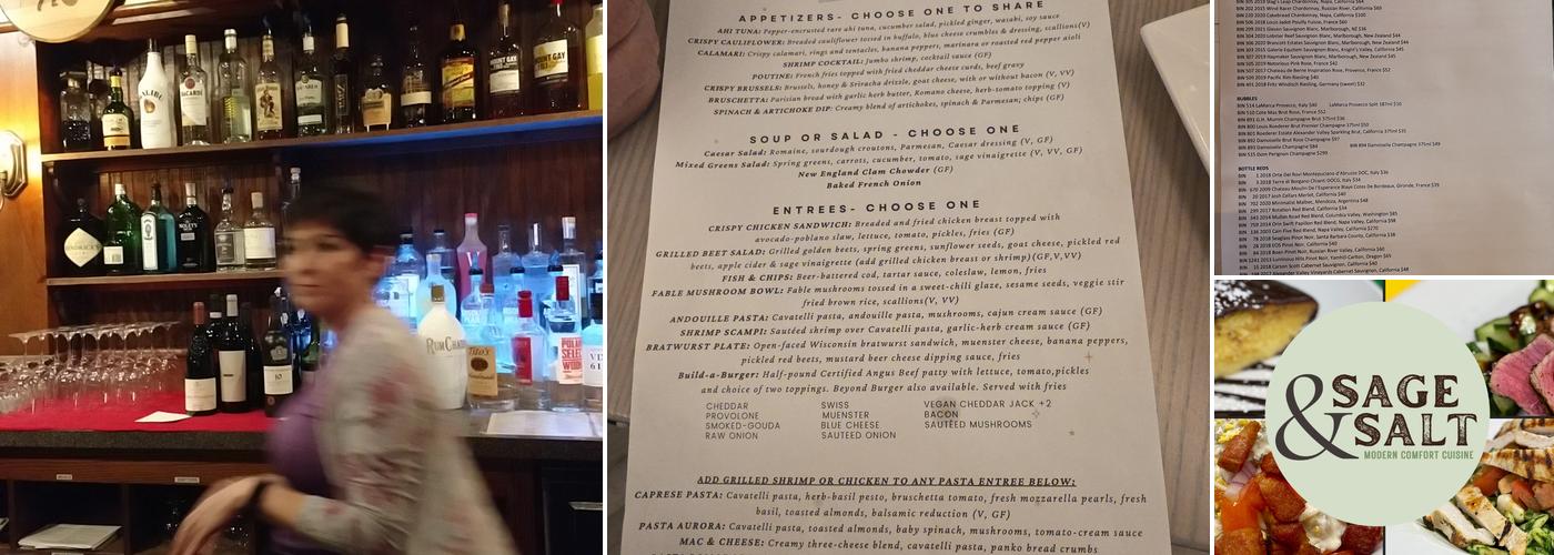 Saltwater Grille CT Menu