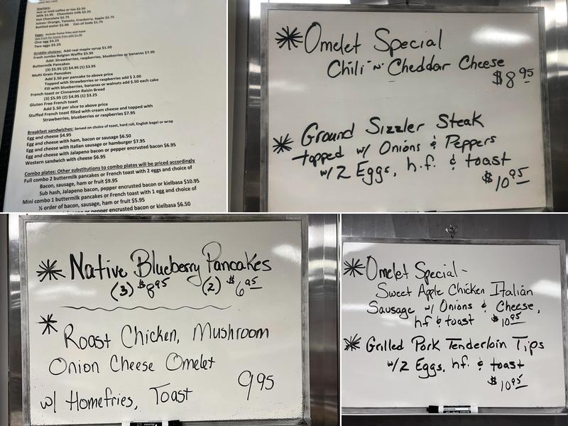 Tony's Westside Menu