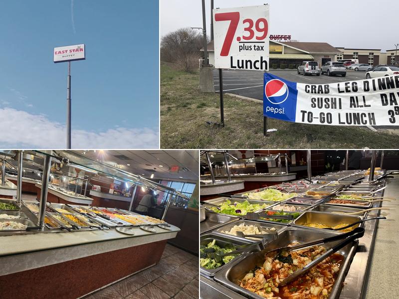 East Star Chinese Buffet Menu