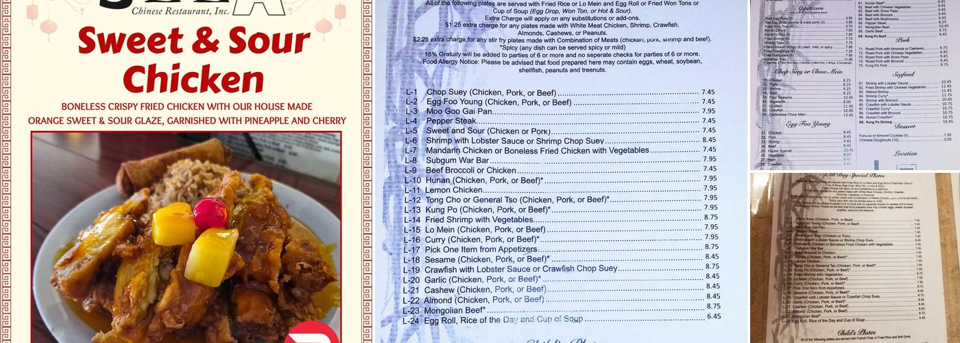 Bruce's Chinese Kitchen Menu