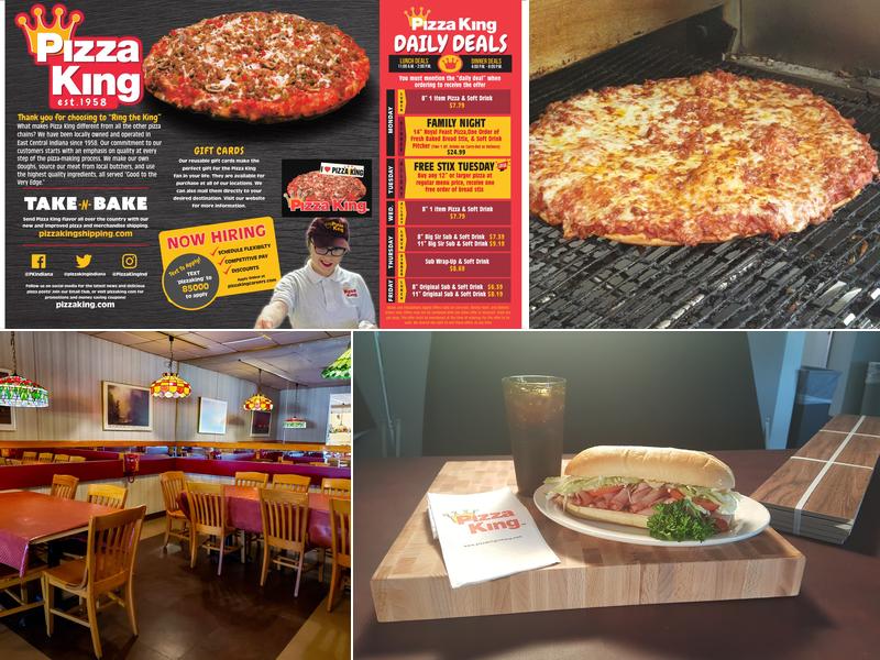 Pizza King Menu