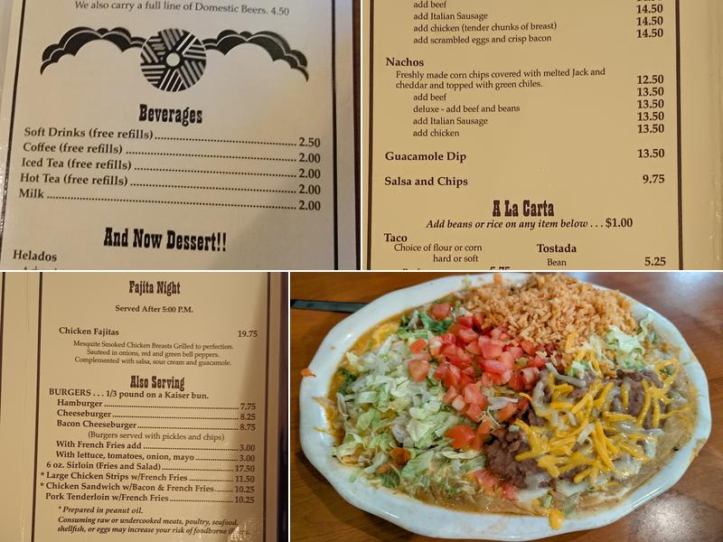 El Bee's Menu