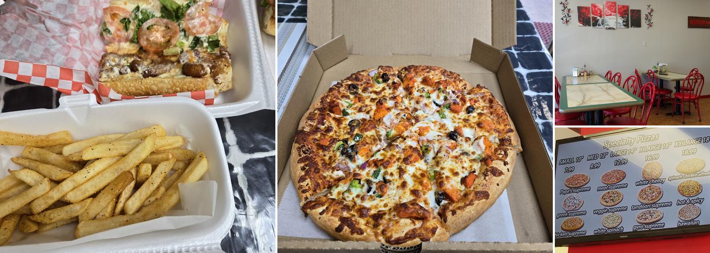 Papa’s Pizza Menu