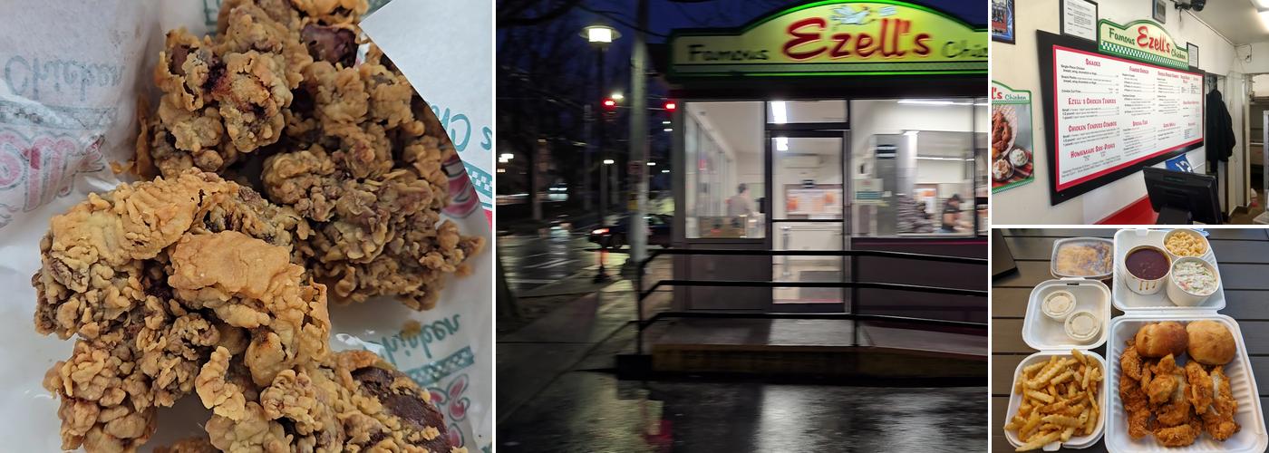 Ezell's Famous Chicken Menu