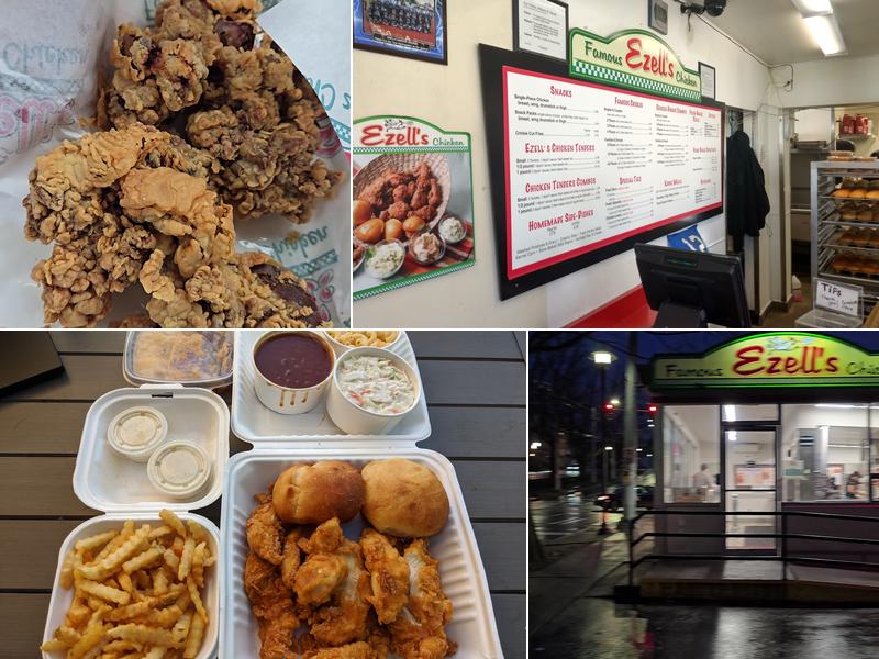 Ezell's Famous Chicken Menu