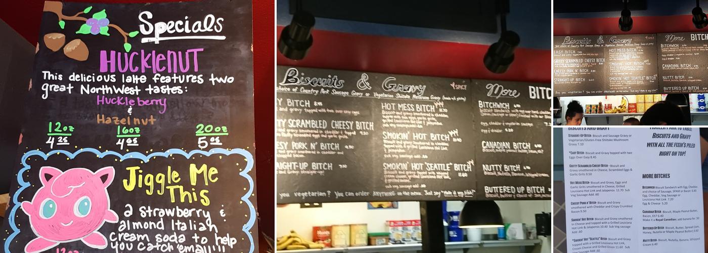 Biscuit Bitch Belltown Menu