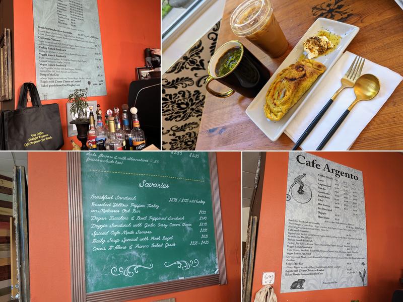 Cafe Argento Menu