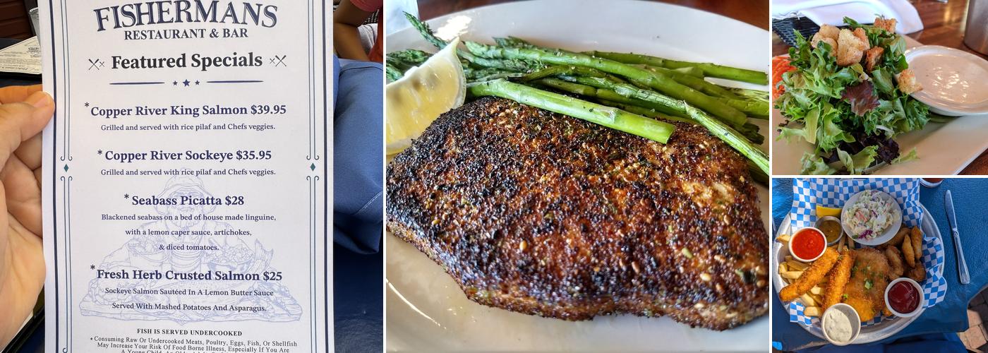 The Fisherman's Restaurant Seattle Menu