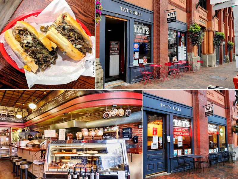 TAT'S DELI - Cheesesteaks, Subs & Catering 159 Yesler Wy, Seattle