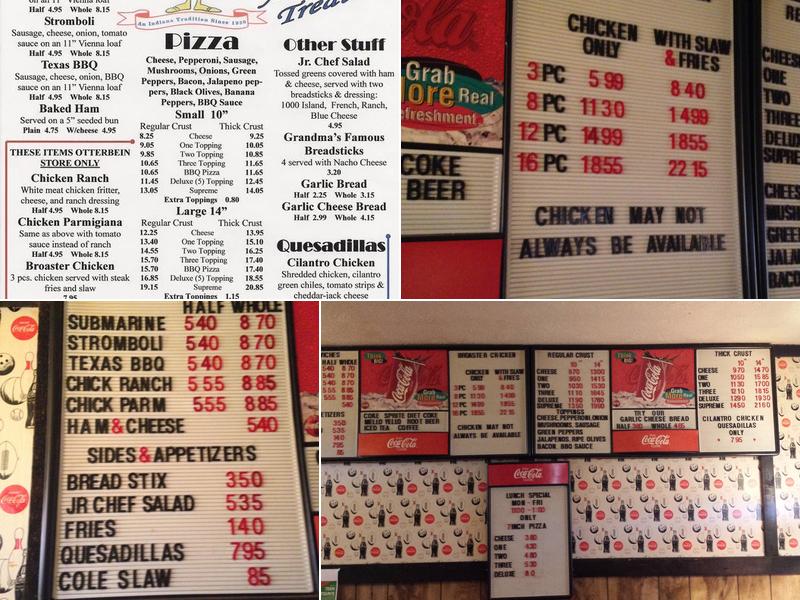 Pizza King Menu