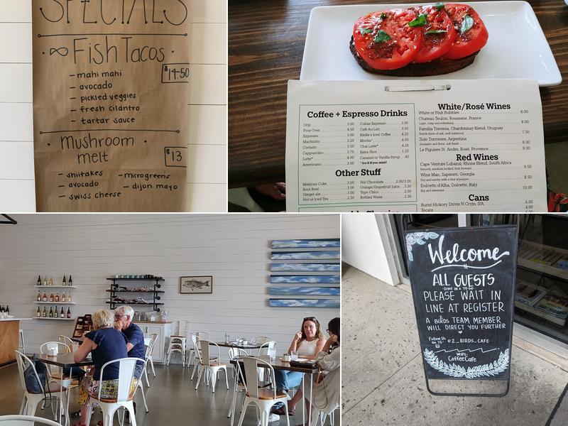 2 Birds Coffee And Cafe Menu