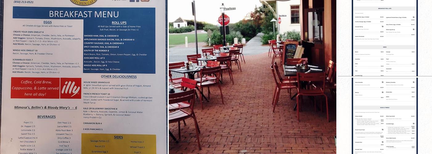 Summer Kitchen Cafe Menu