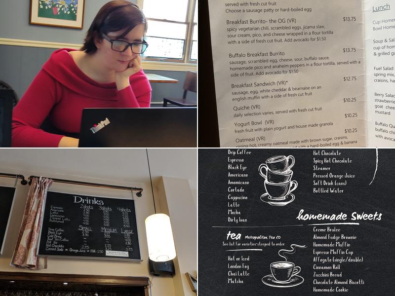 Fuel at Five Points Menu