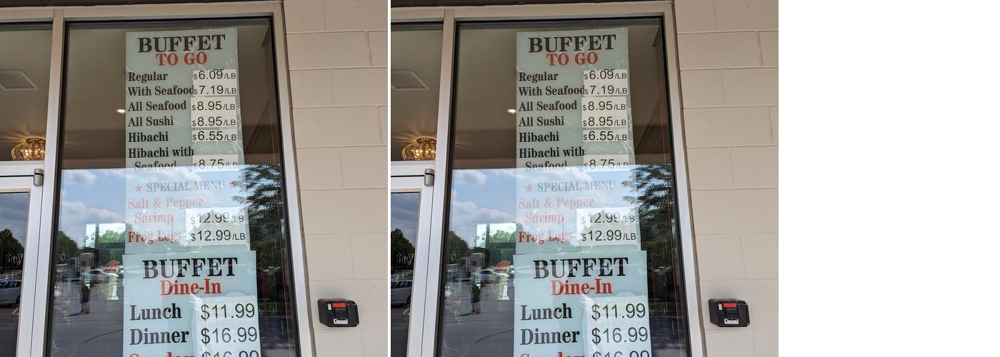 Royal Grill & Supreme Buffet Menu