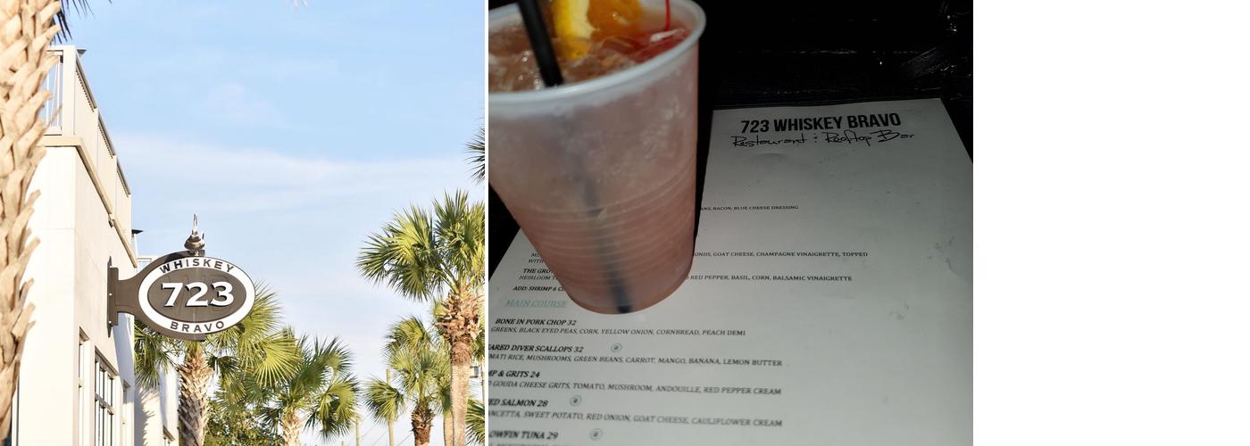 723 Whiskey Bravo Menu