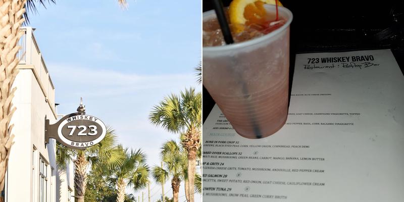 723 Whiskey Bravo Menu