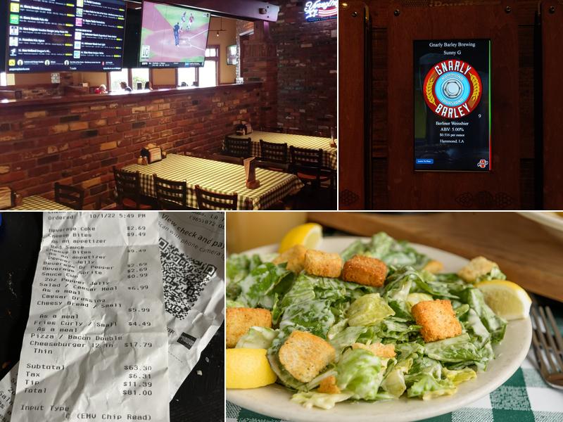 Peppers Pizzeria of Houma Menu