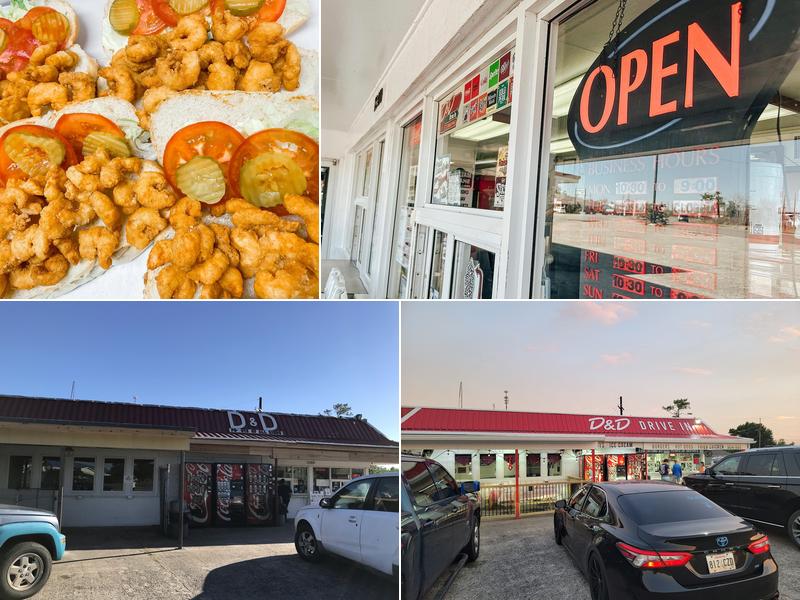 D & D Drive In 12410 LA-1, Larose