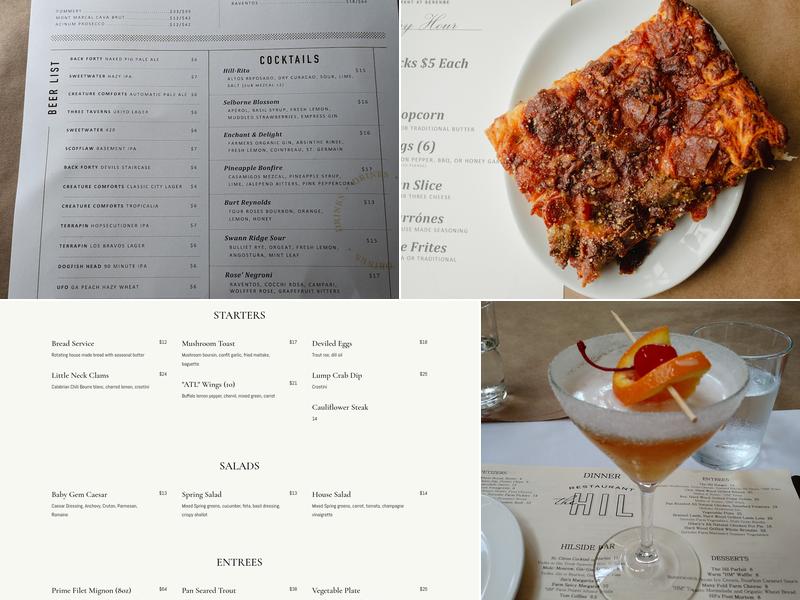 The Hill at Serenbe Menu